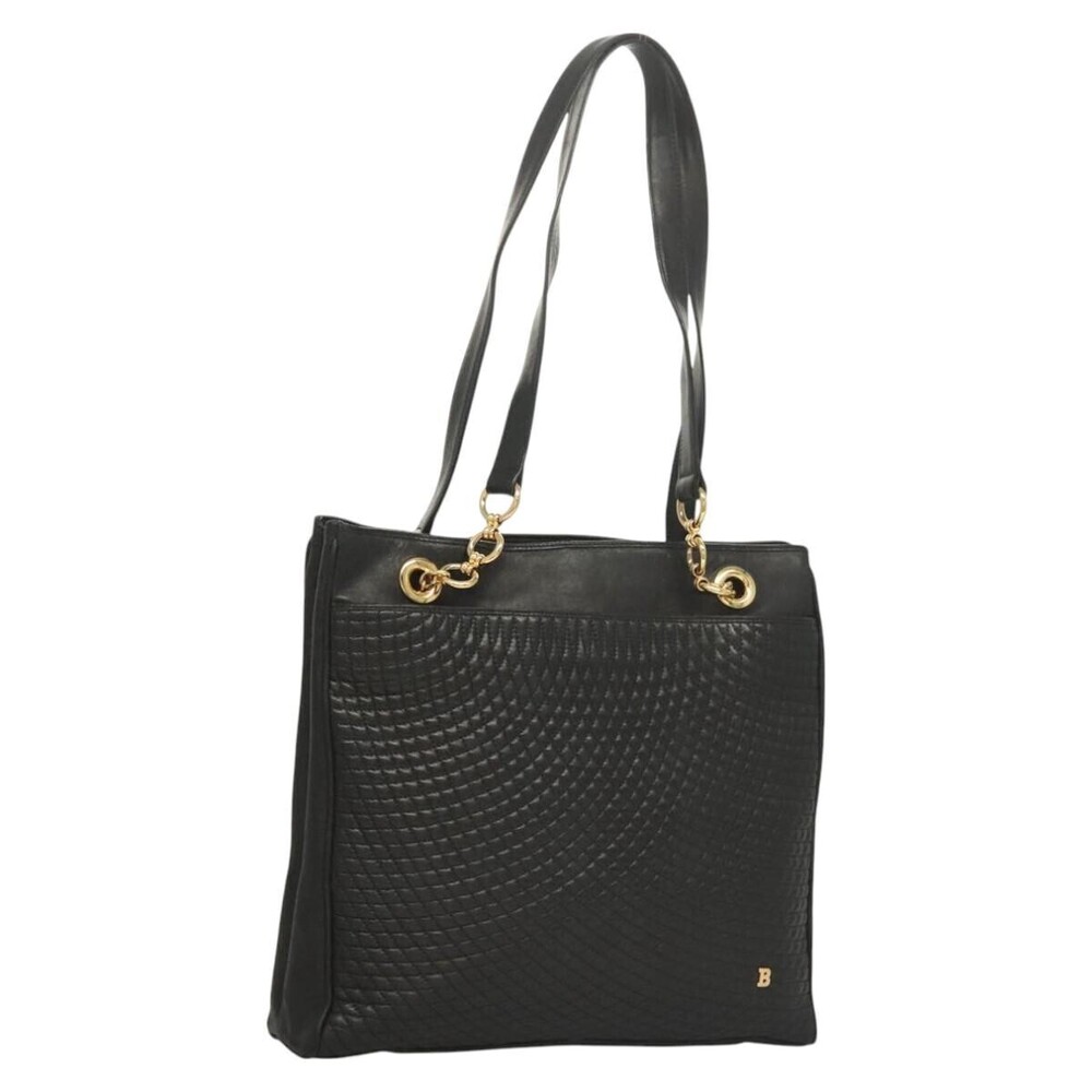 Bally Vintage Quilted Leather